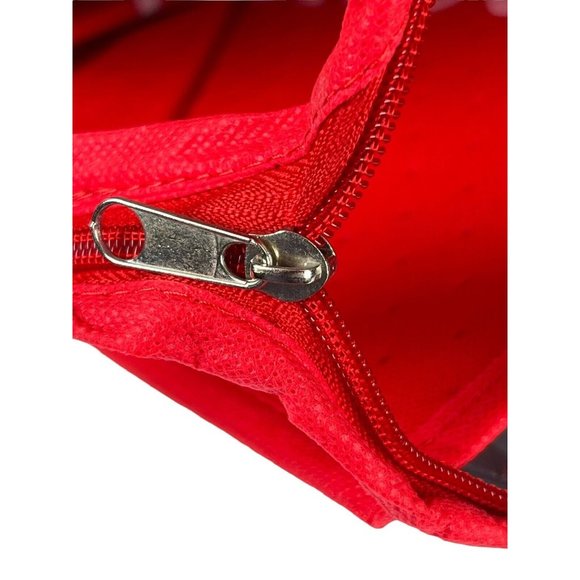 Doordash Insulated Red Thermal Food Tote w/ Zipper Food Delivery Shopping - Picture 6 of 7